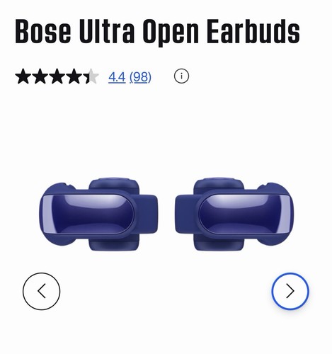 Bose ultra open - open, earbuds